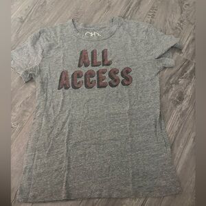 Chaser Gray Logo Graphic Tee